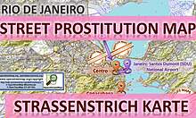 Sexuálna mapa Rio de Janeira s scénami tínedžerov a prostitútok